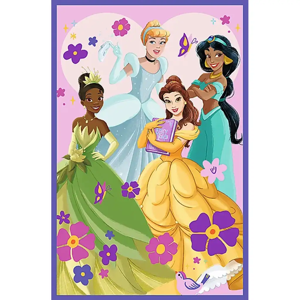 Disney hercegnő barátok 3x80db-os puzzle - Trefl kép 3