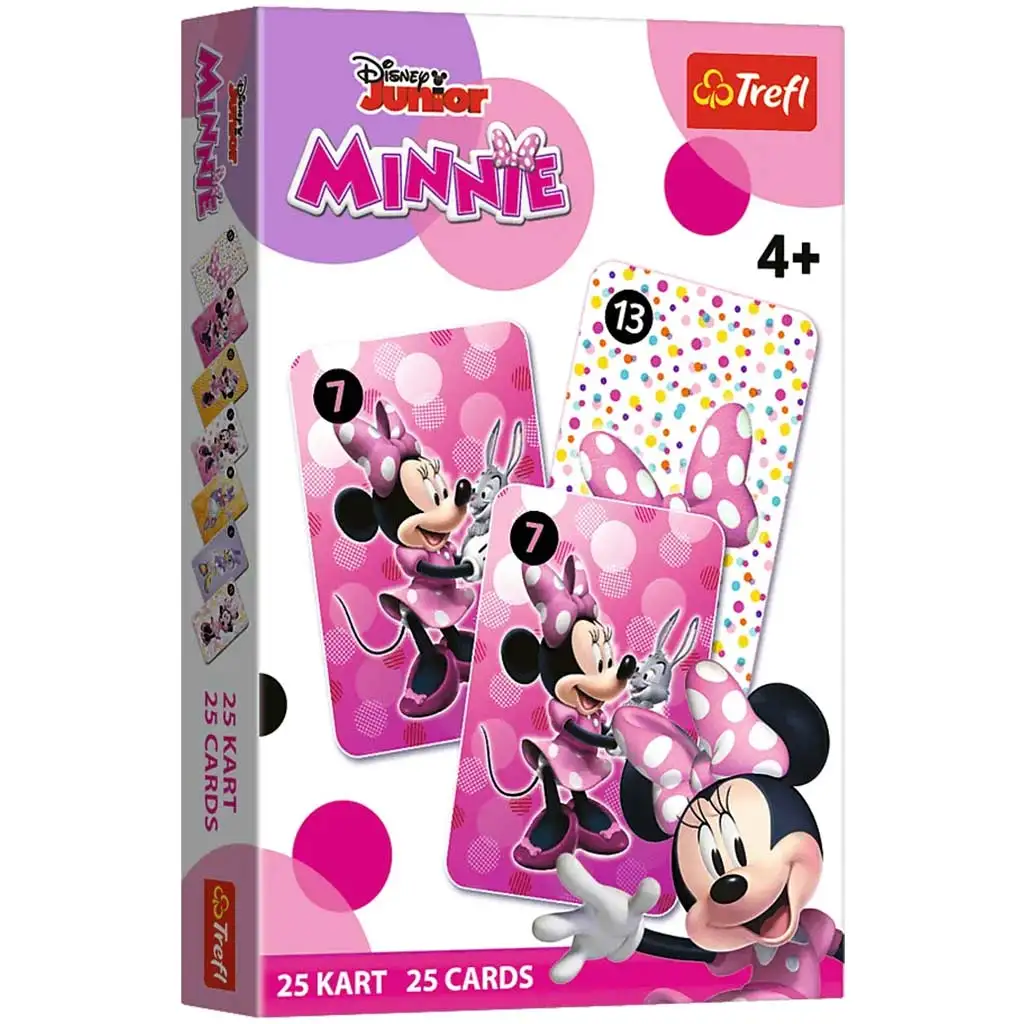 Disney: Minnie Egér fekete péter kártyajáték - Trefl kép 1