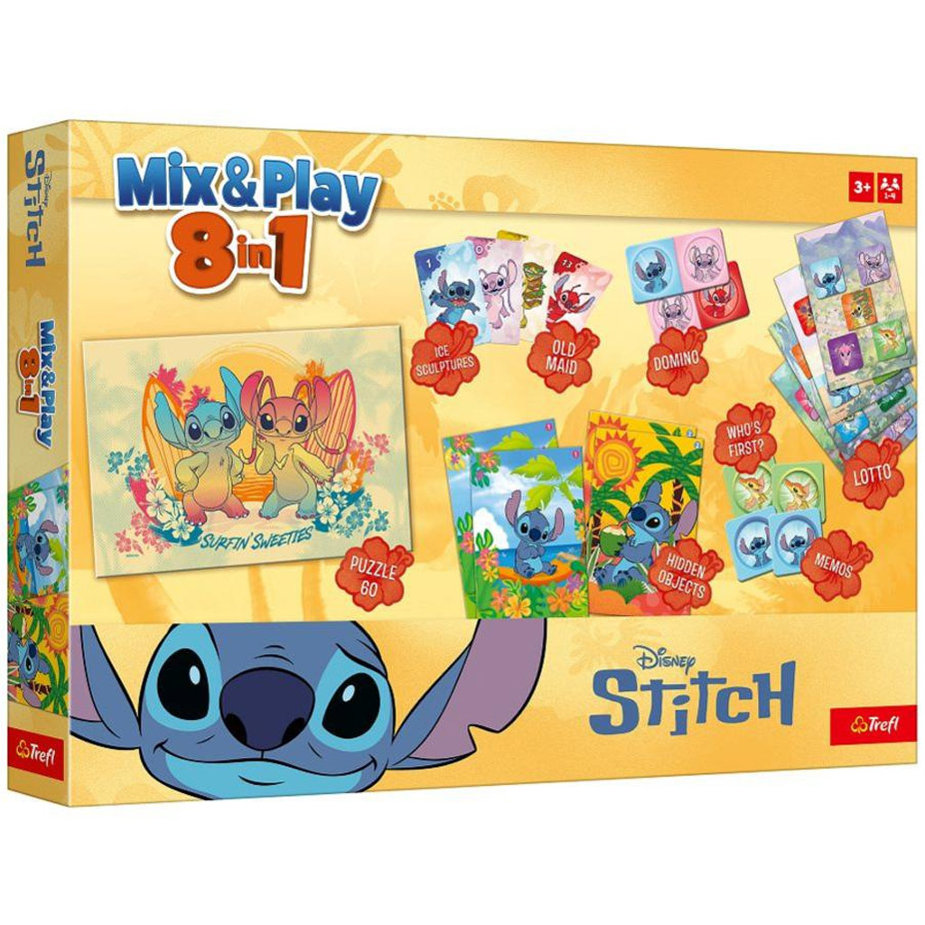 Mix&Play Stitch 8az1-ben játékgyűjtemény - Trefl kép 1