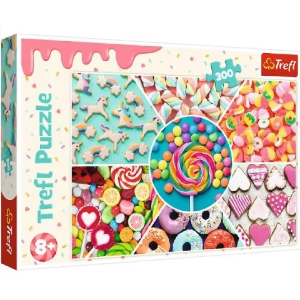 Édességek 300db-os puzzle - Trefl kép 1