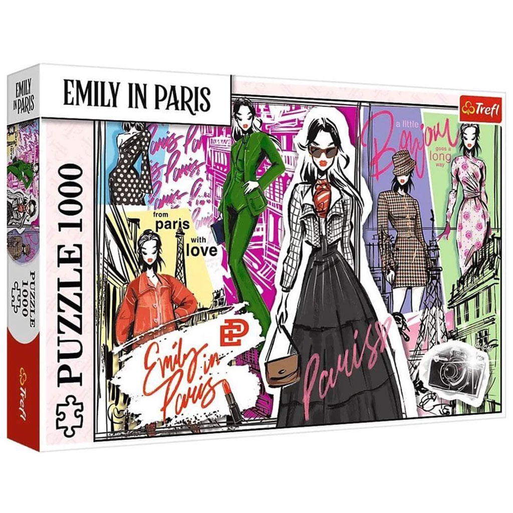 Emily Parázsiban - Divatinspiráció 1000db-os puzzle - Trefl kép 1