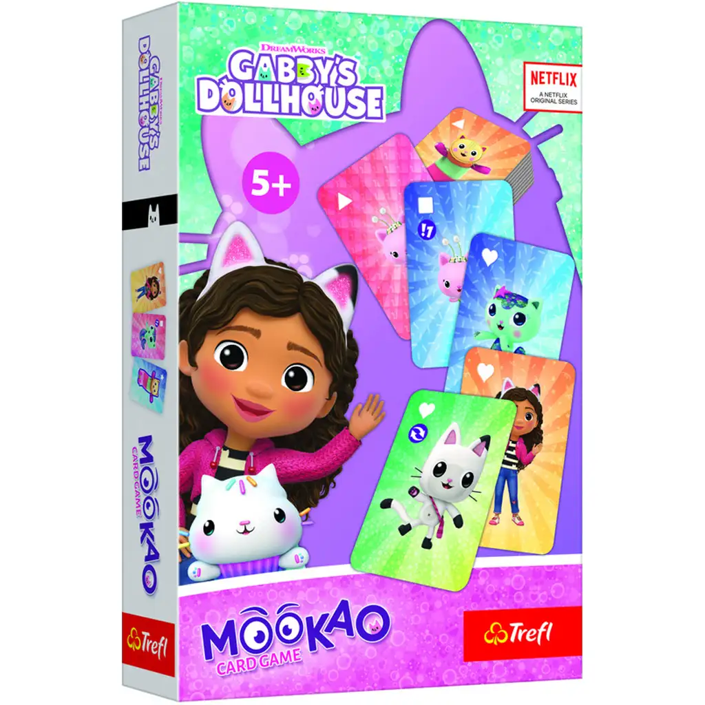 Gabi babaháza Mookao kártyajáték - Trefl kép 1