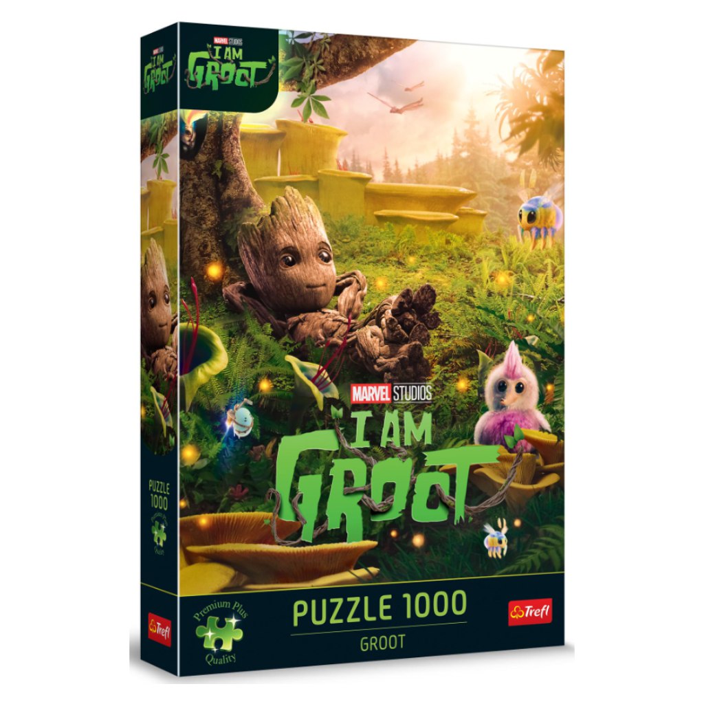 Marvel: Én vagyok Groot 1000db-os prémium puzzle - Trefl kép 1