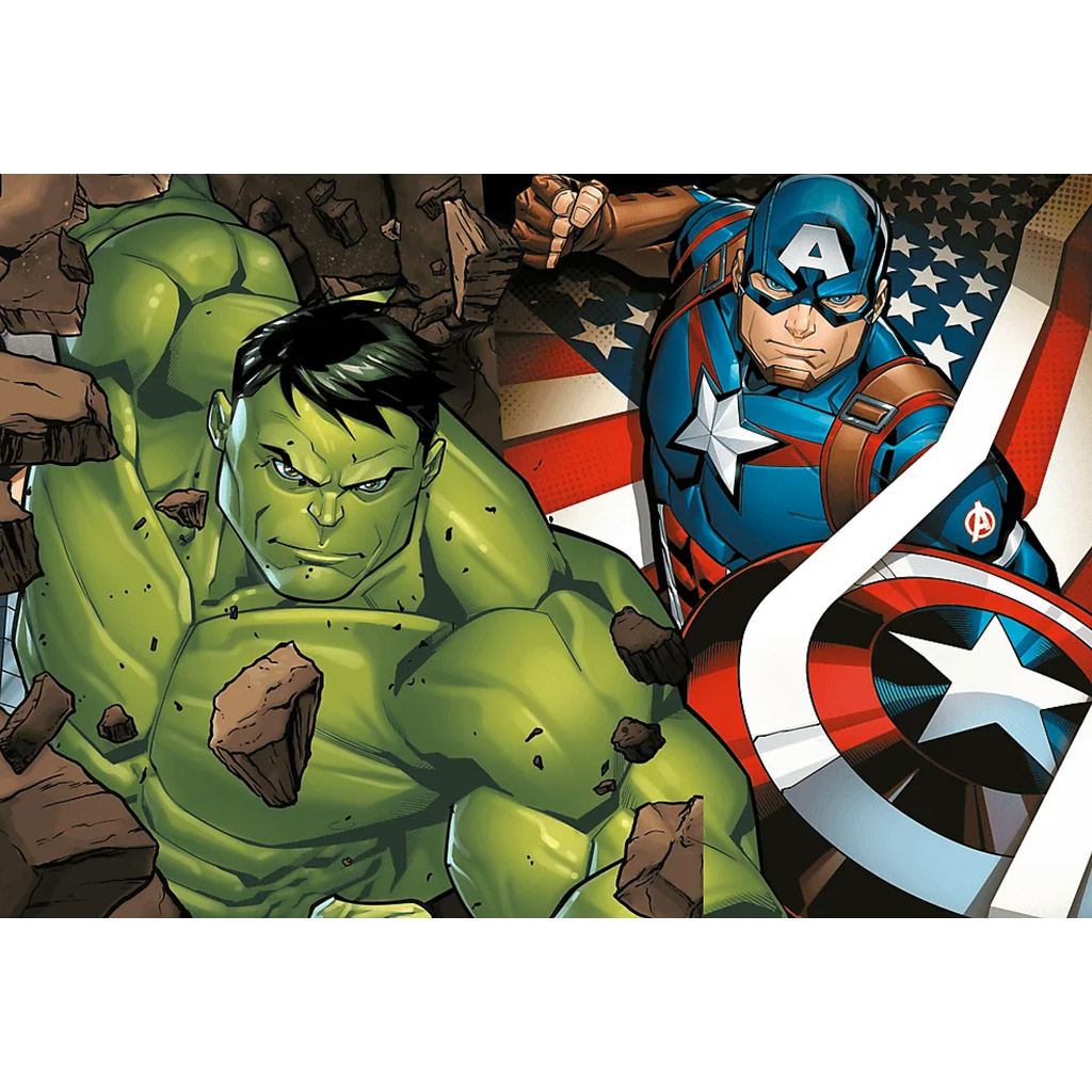 Marvel Bosszúállók a csapat 24db-os Maxi puzzle - Trefl kép 2