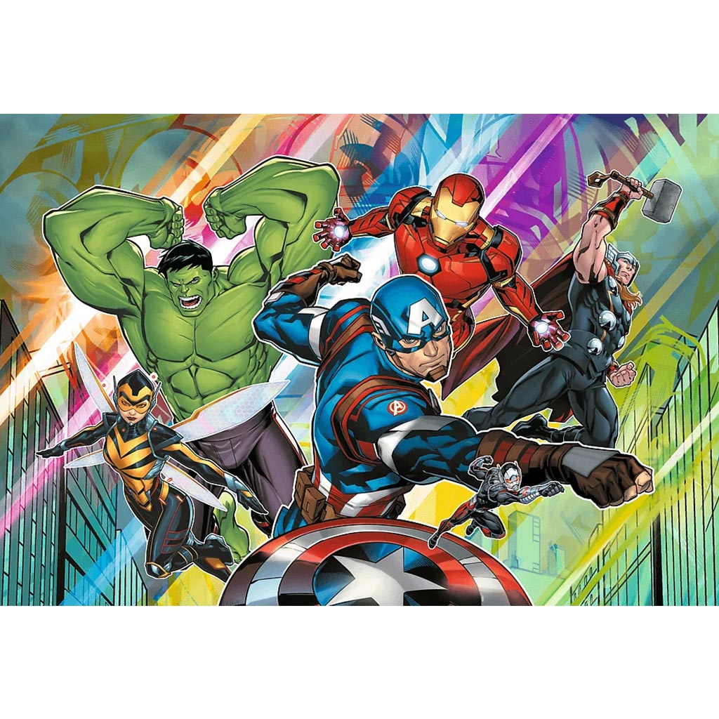 Marvel Bosszúállók Erő és hatalom 100db-os puzzle - Trefl kép 2