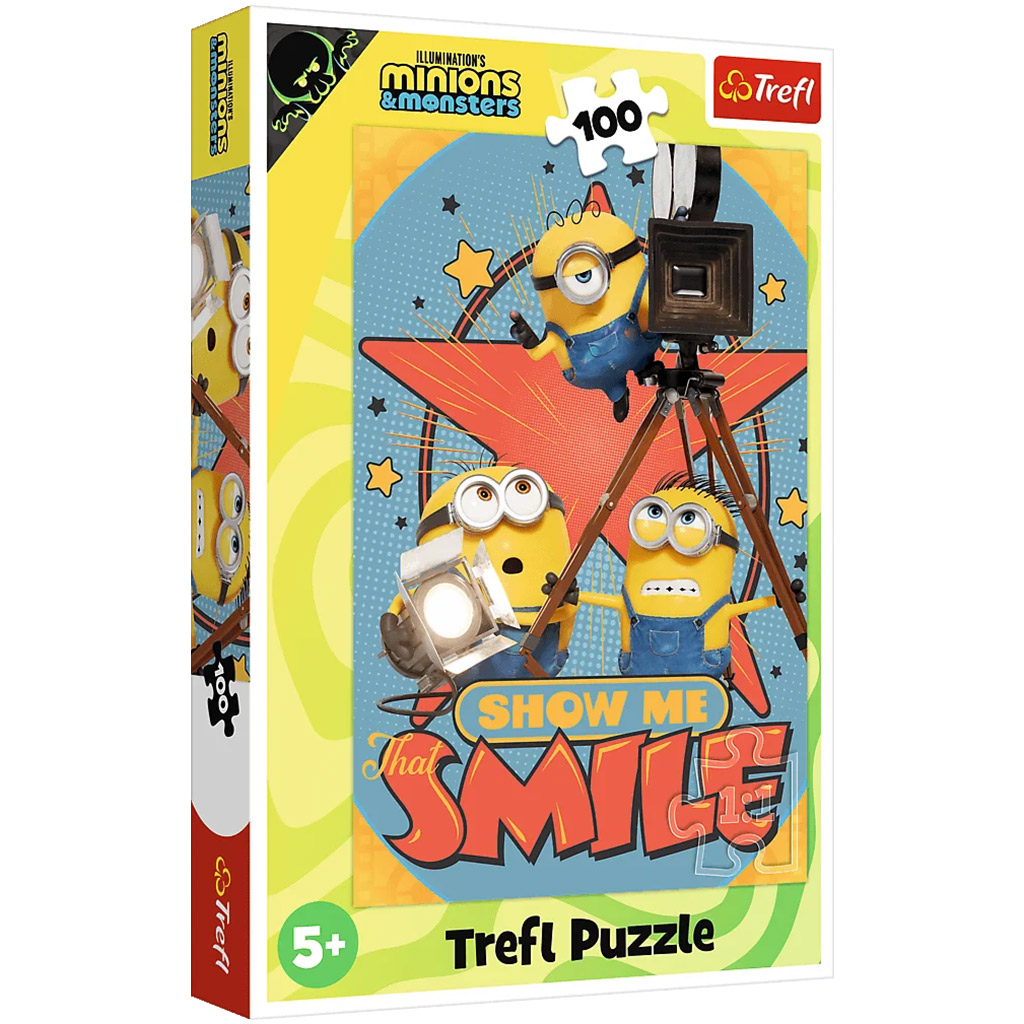 Minyonok 3 Mosolyogj! 100db-os puzzle - Trefl kép 1