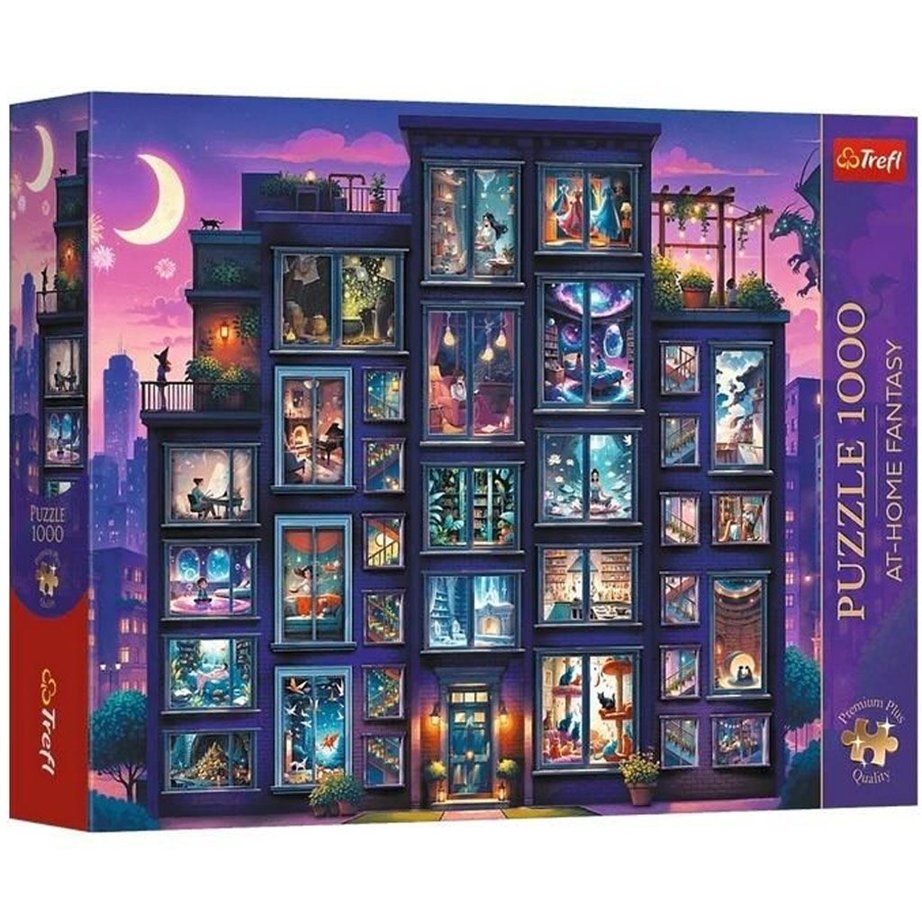 Történetekkel teli éjszaka prémium plusz 1000db-os puzzle - Trefl kép 1