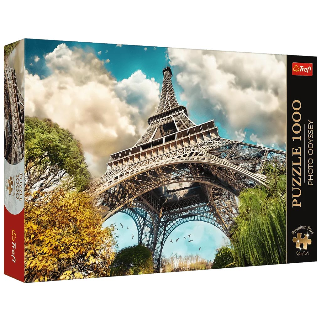 Eiffel-torony, Párizs 1000db-os Prémium plus quality puzzle - Trefl kép 1