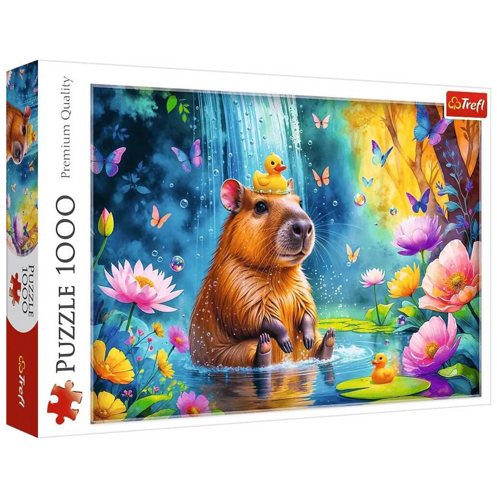 Capybara a vízben 1000db-os puzzle - Trefl kép 1