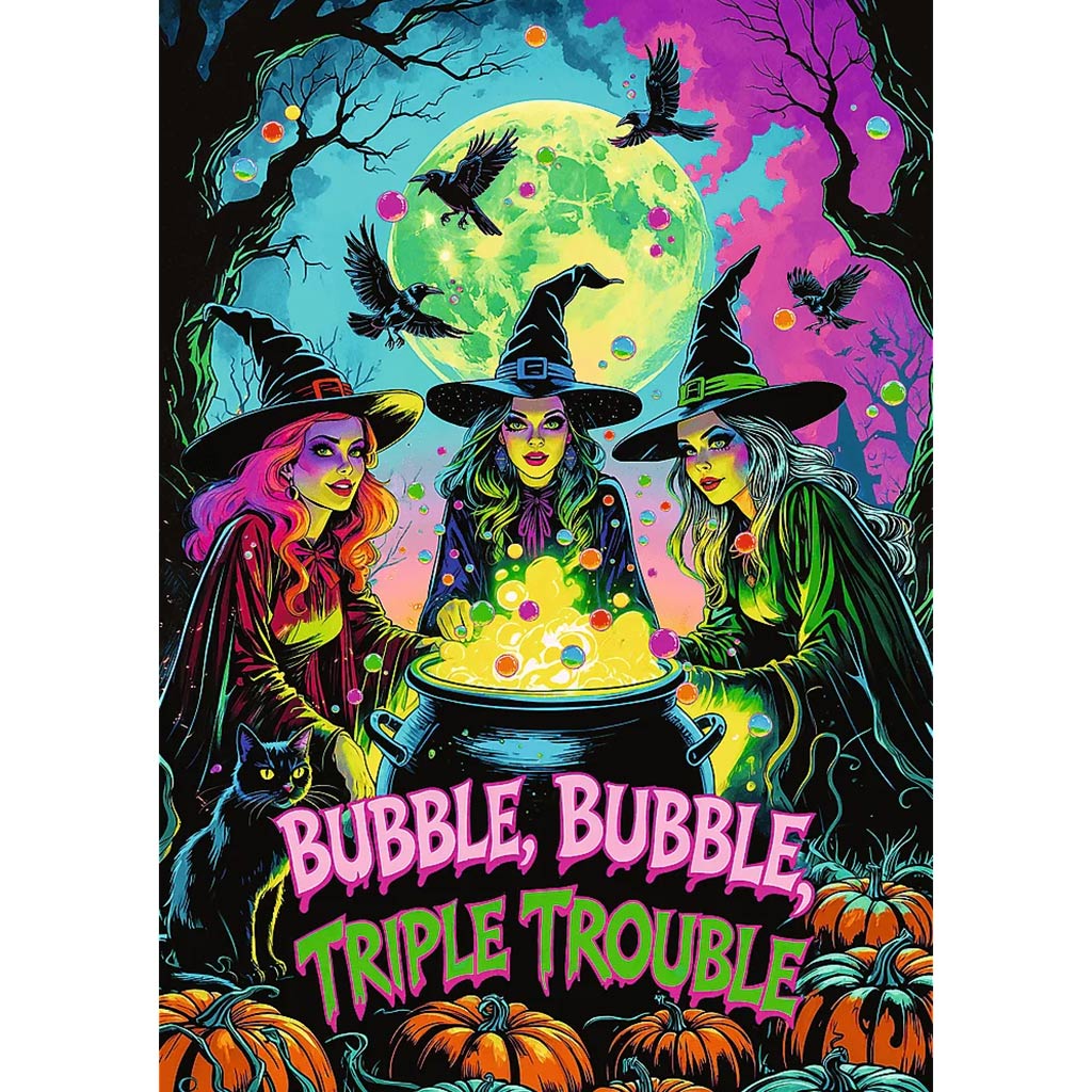 Hall of horror Boszorkányok prémium plusz 1000db-os puzzle - Trefl kép 2