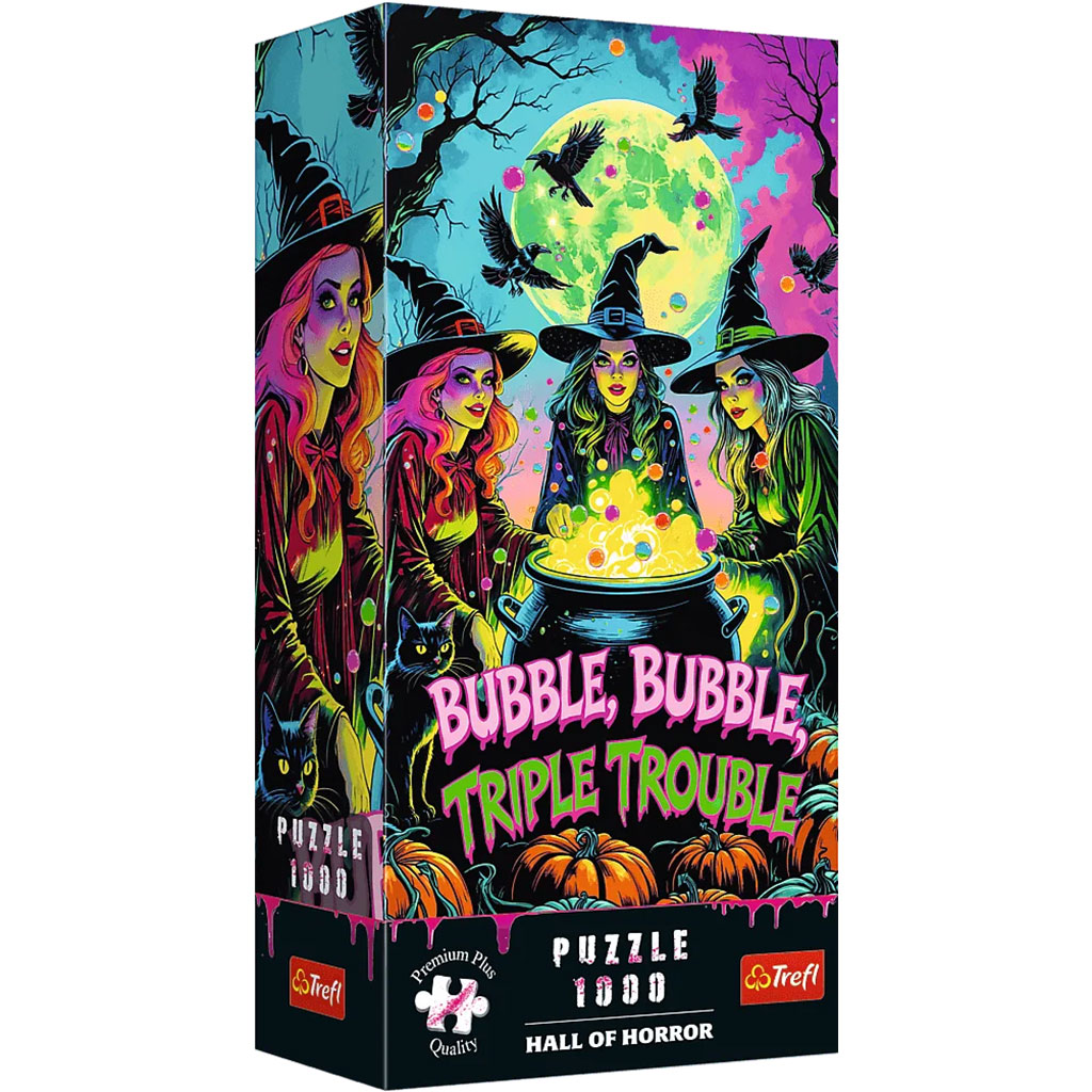 Hall of horror Boszorkányok prémium plusz 1000db-os puzzle - Trefl kép 1