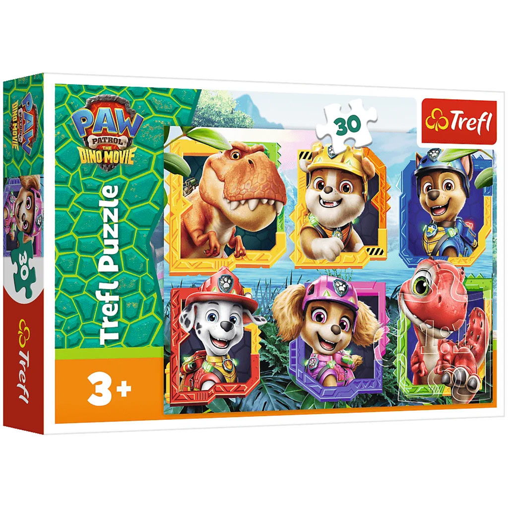 Mancs őrjárat dínók szigete 30db-os puzzle - Trefl kép 1