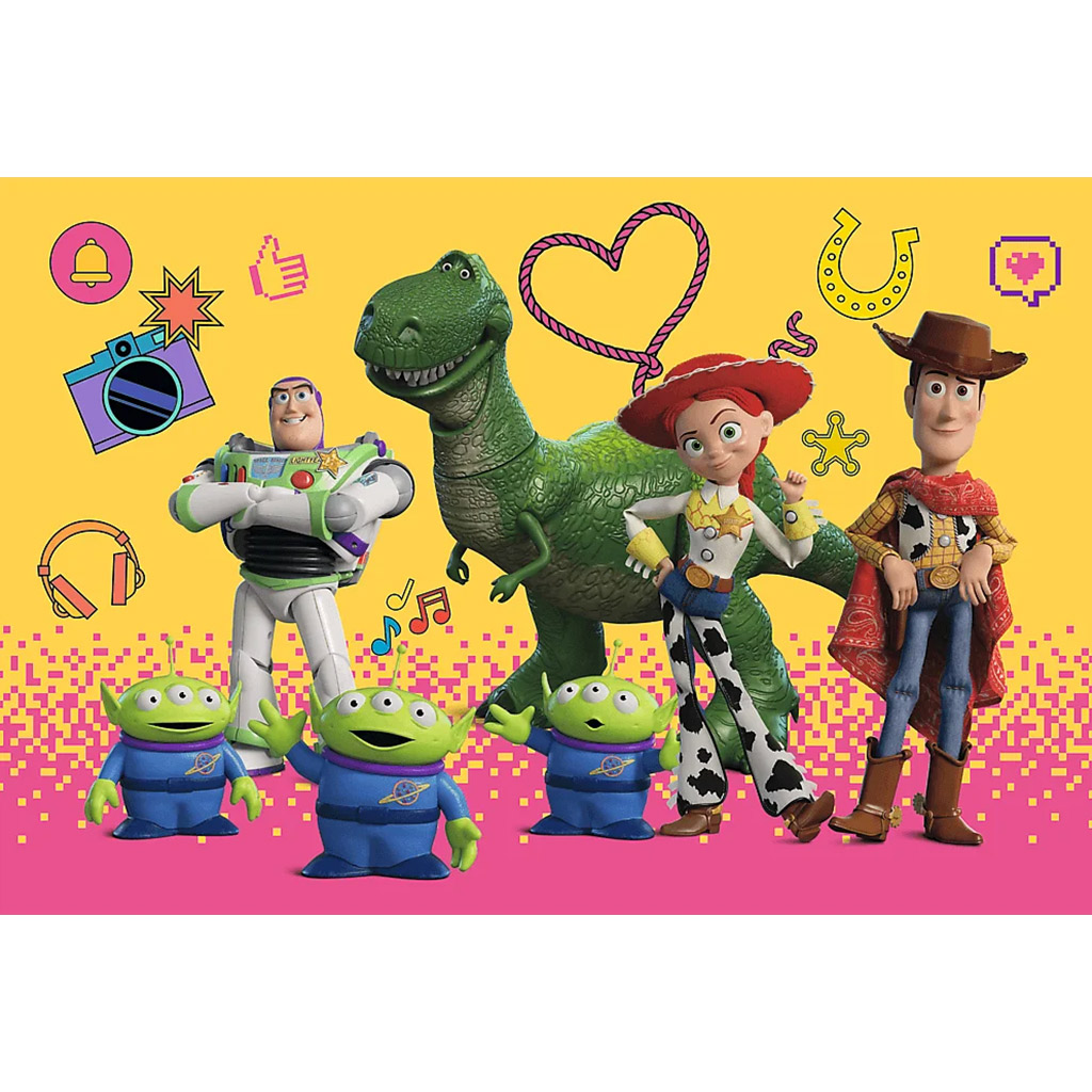 Toy Story 5 Játékok és barátok 24db-os Maxi puzzle - Trefl kép 2