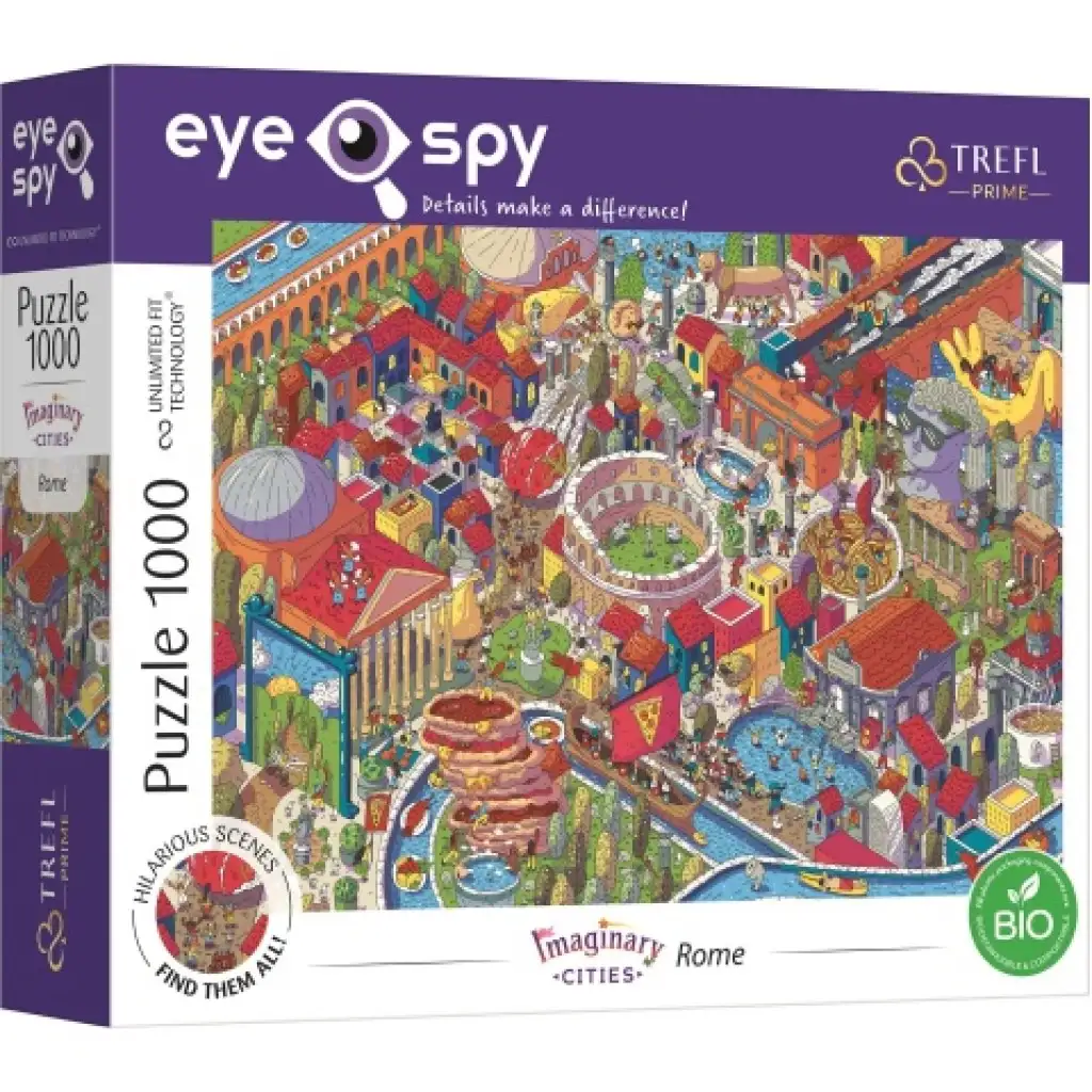 Imaginary Cities: Róma UFT 1000db-os puzzle - Trefl kép 1