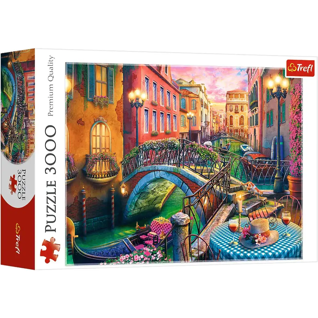 Velence esti idill 3000db-os puzzle - Trefl kép 1