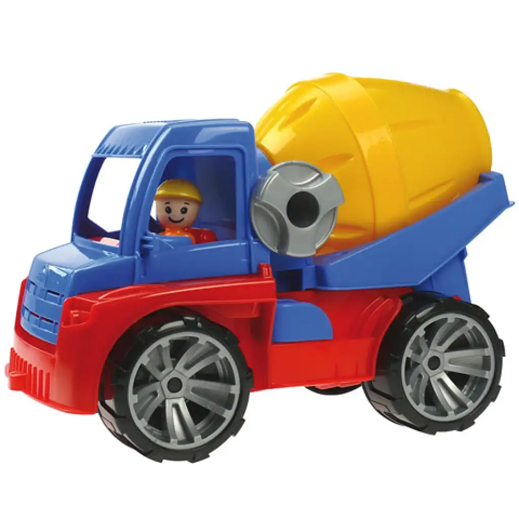 LENA: Truxx betonkeverő mixer figurával 27cm kép 1