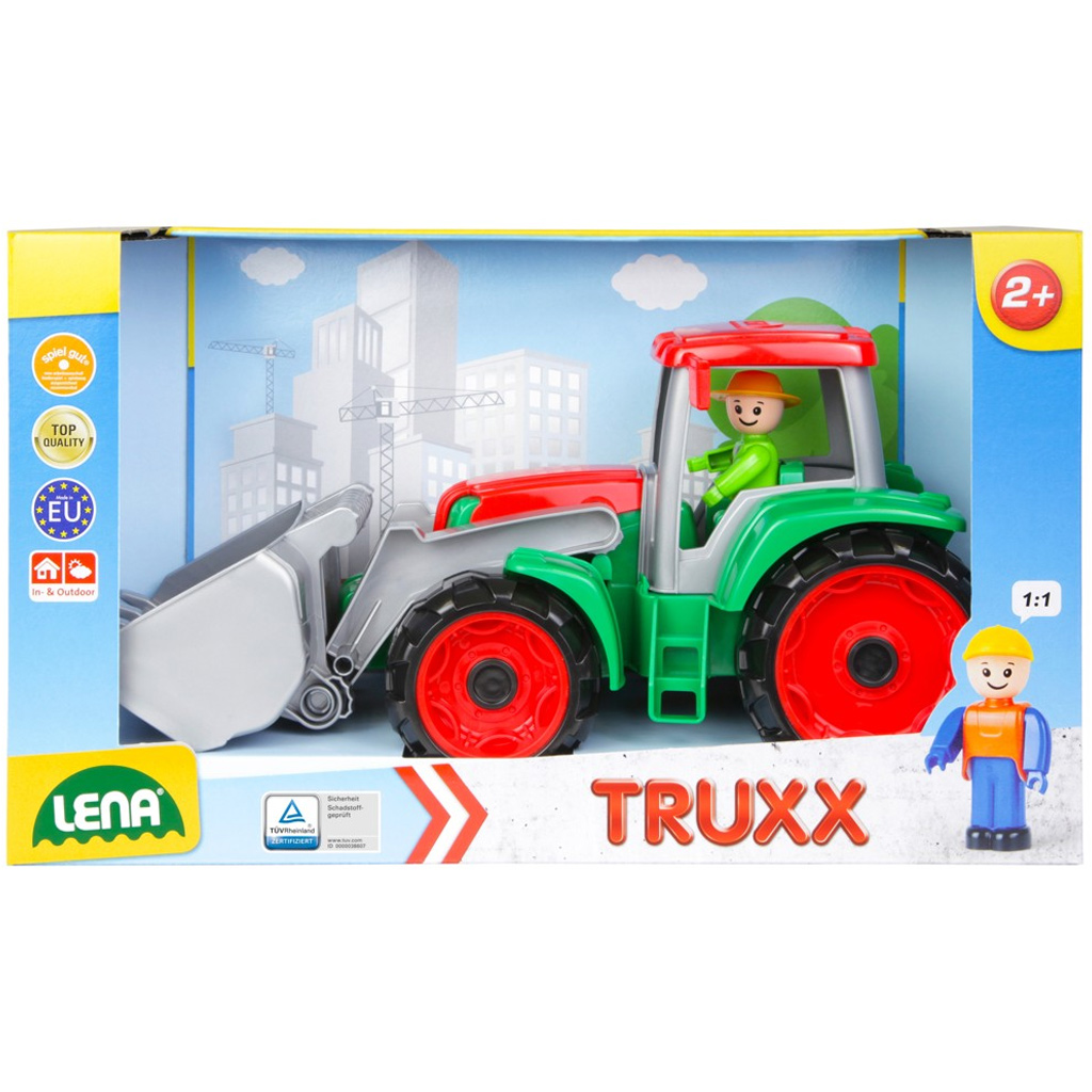 LENA: Truxx traktor dobozban 37cm kép 1