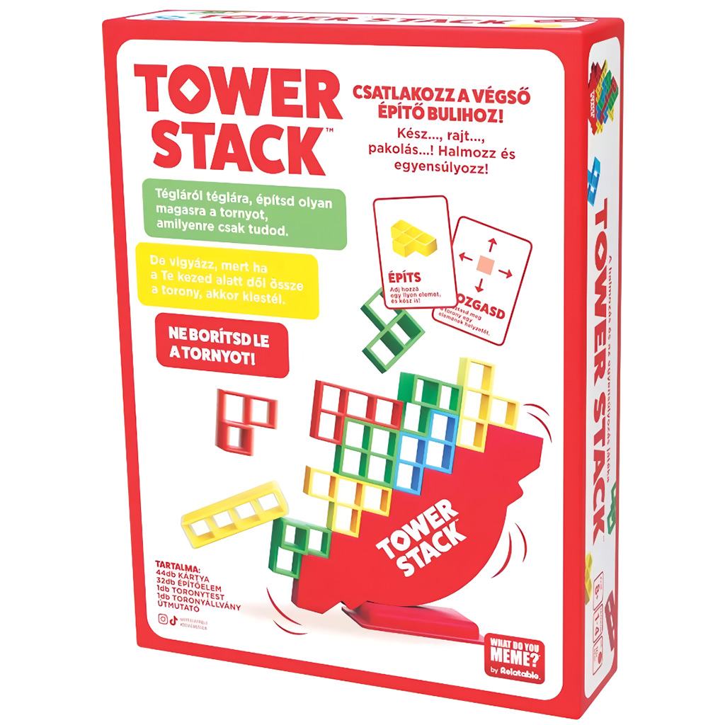 Tower Stack ügyességi társasjáték kép 2