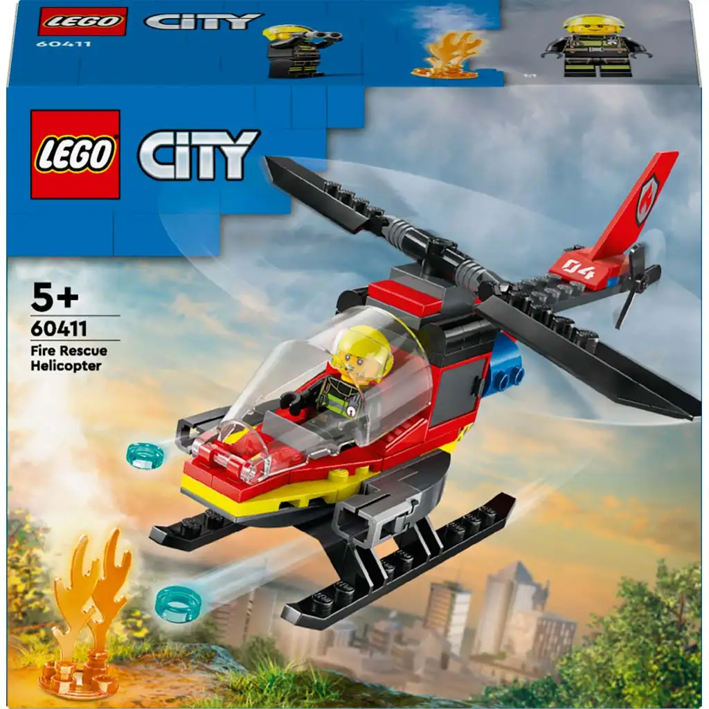 LEGO® City: Tűzoltó mentőhelikopter (60411) kép 1