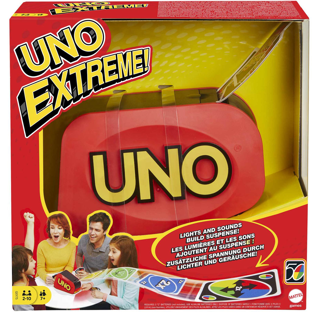 UNO Extreme kártya - Mattel kép 1