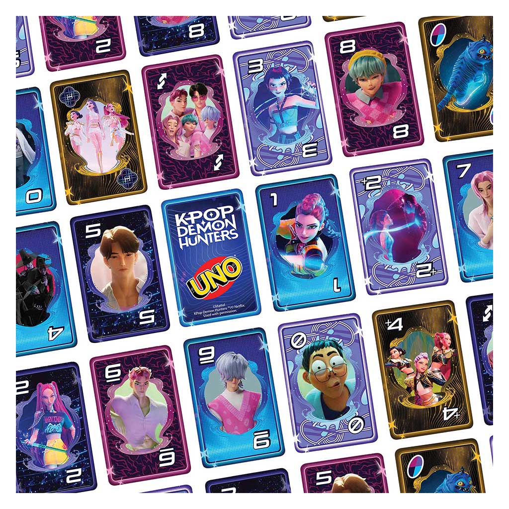 K-POP Démonvadászok UNO kártyajáték - Mattel kép 5
