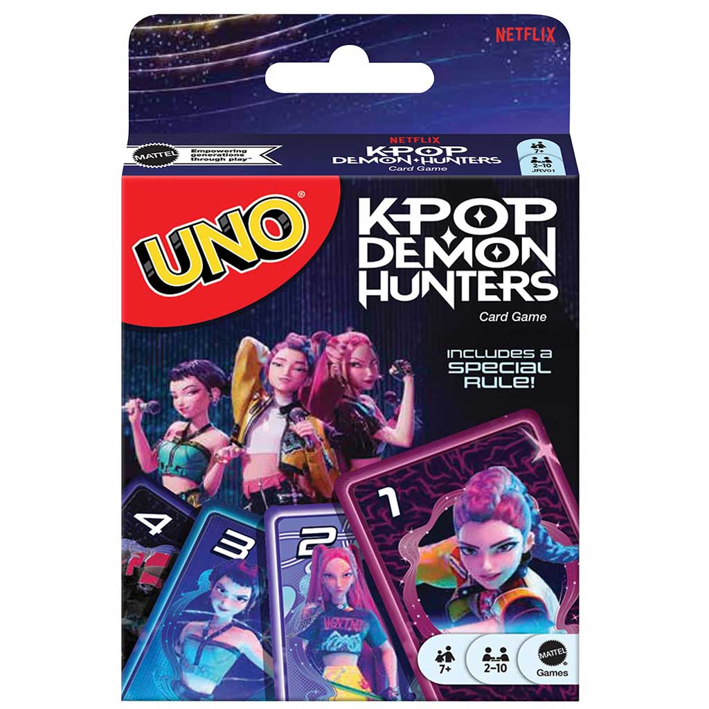 K-POP Démonvadászok UNO kártyajáték - Mattel kép 1