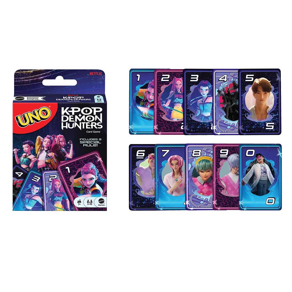 K-POP Démonvadászok UNO kártyajáték - Mattel kép 2