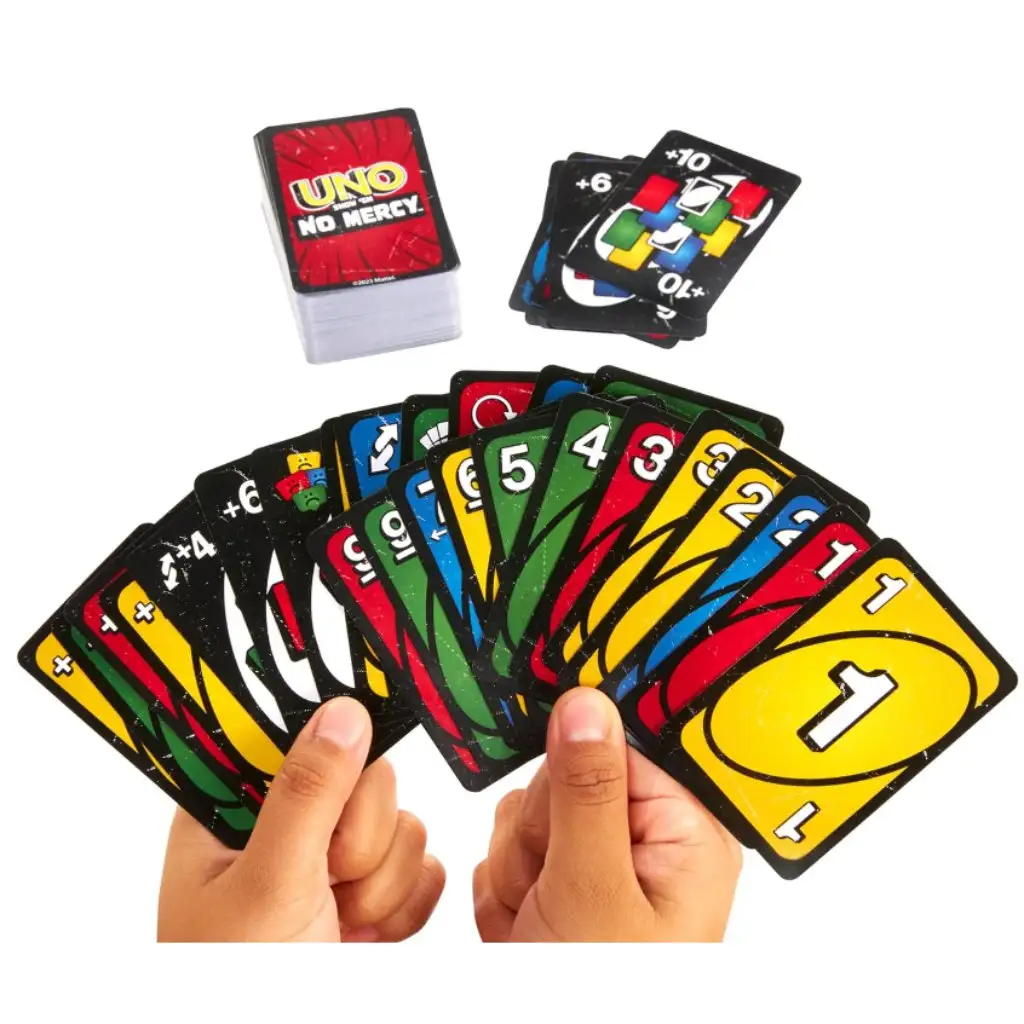 UNO No Mercy: Nincs kegyelem kártyajáték - Mattel kép 4