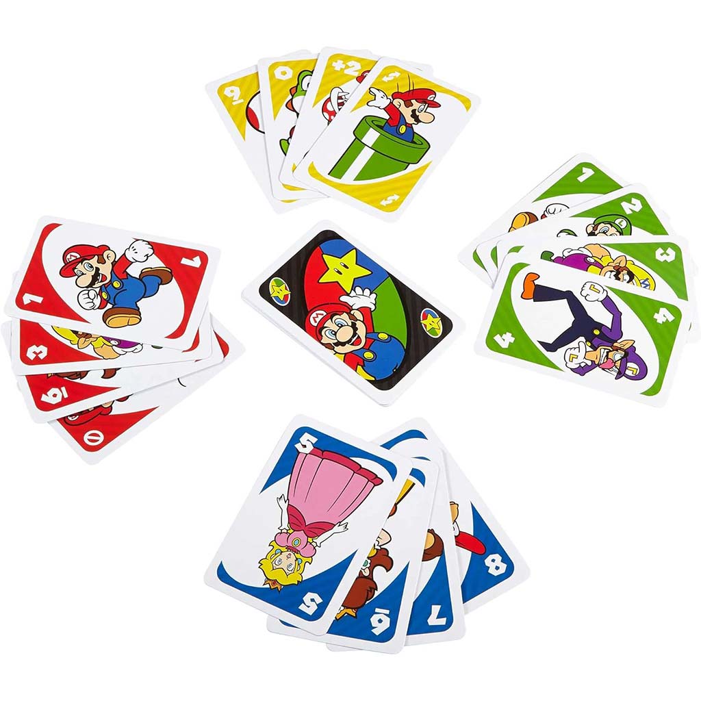 UNO Super Mario kártyajáték - Mattel kép 4