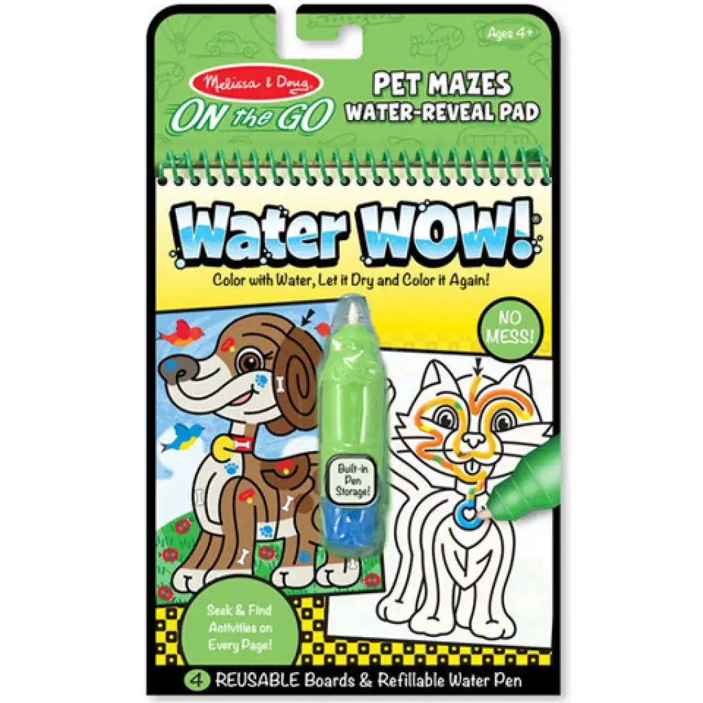 Útvesztő rajzolás vízzel kreatív játék - Melissa & Doug kép 1
