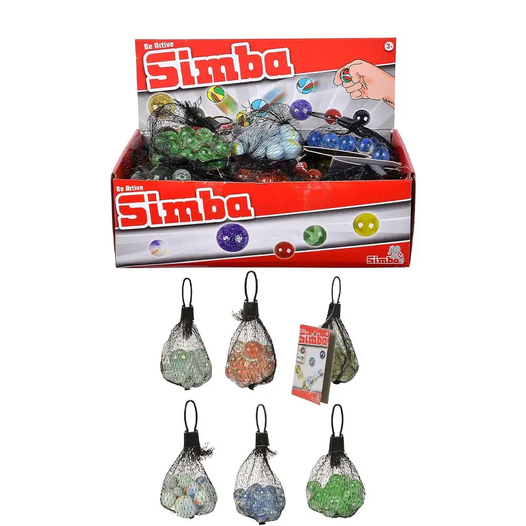Üveggolyó szett 21db-os többféle változatban - Simba Toys kép 3