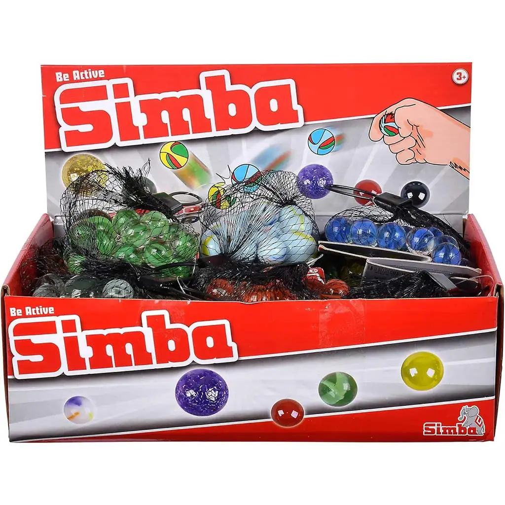 Üveggolyó szett 21db-os többféle változatban - Simba Toys kép 1