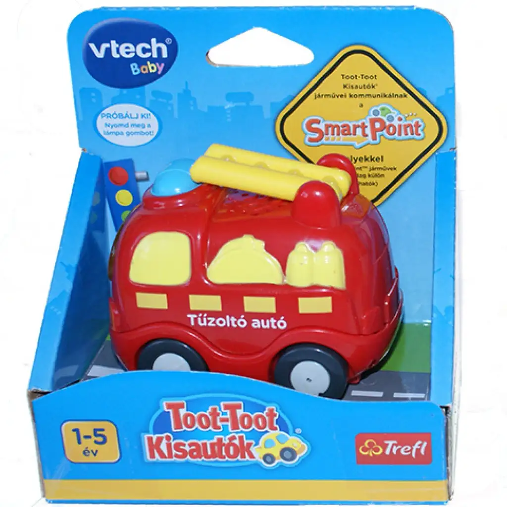 Toot-toot kisautók: tűzoltó autó - Vtech kép 1