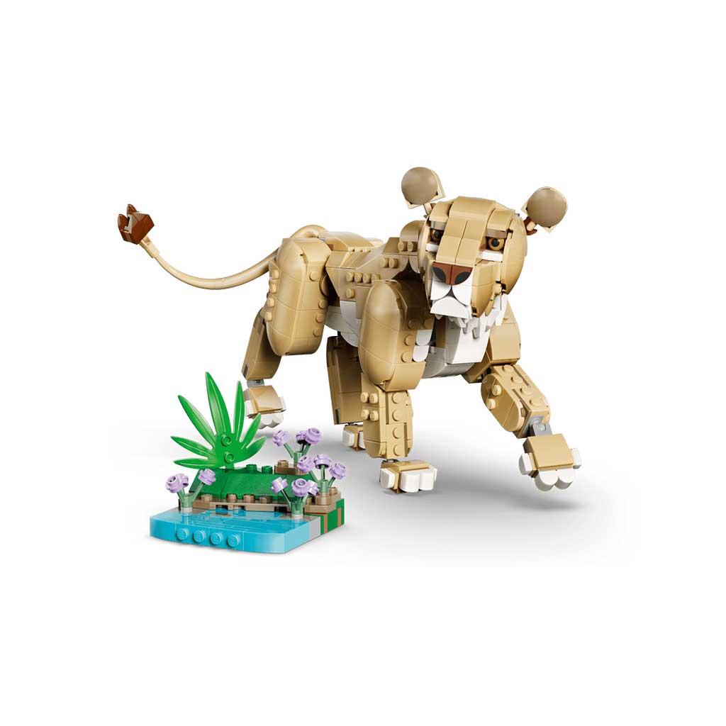 LEGO® Creator: Vadállatok: Fenséges oroszlán (31386) kép 2