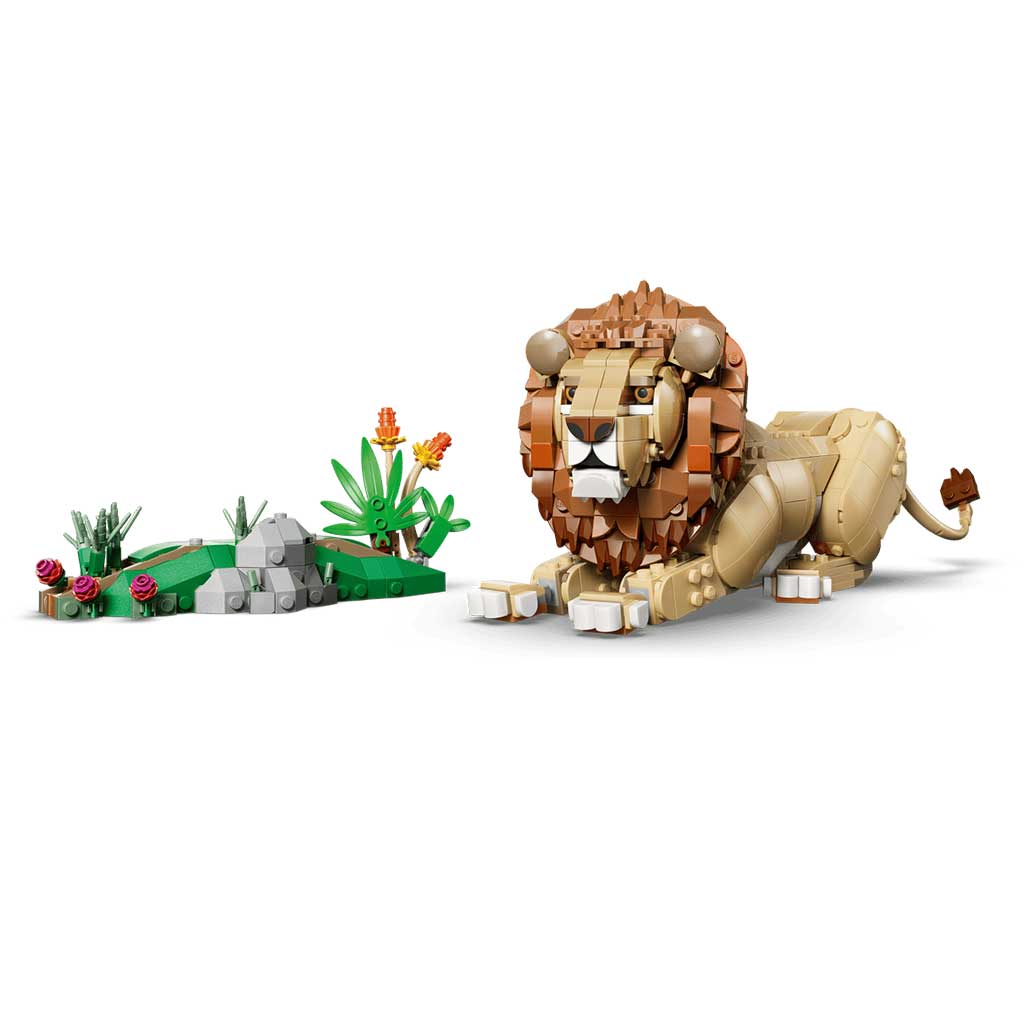 LEGO® Creator: Vadállatok: Fenséges oroszlán (31386) kép 4