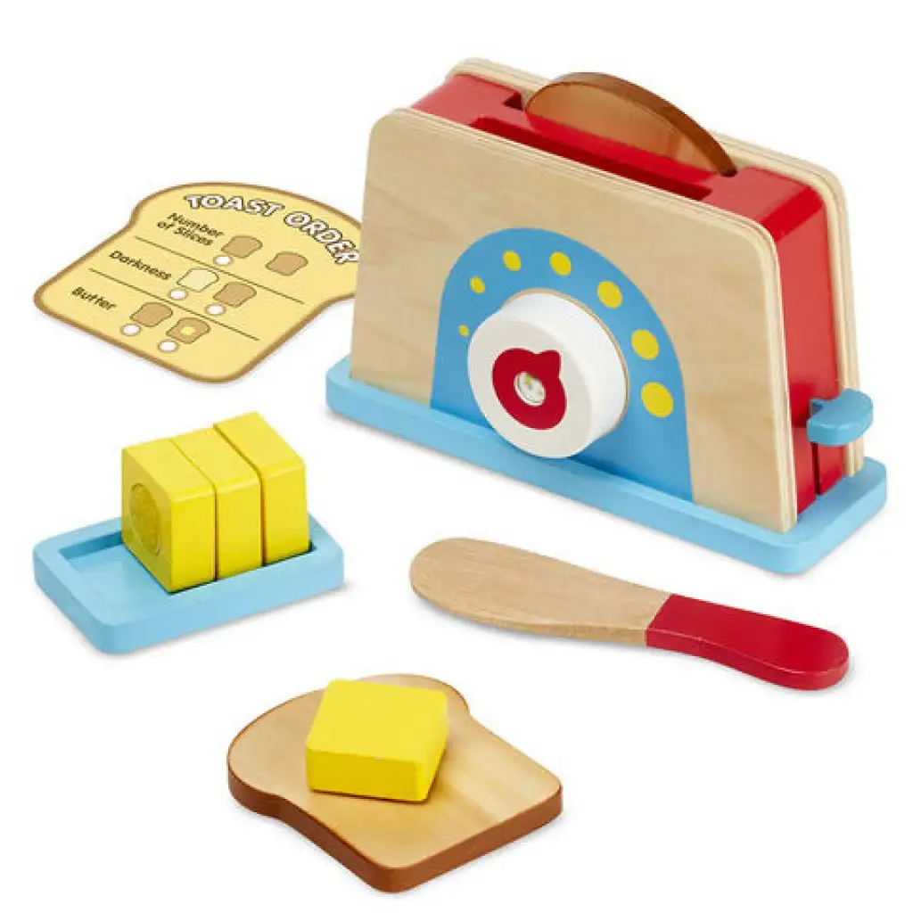 Vaj és pirítós fa játékszett - Melissa & Doug kép 2