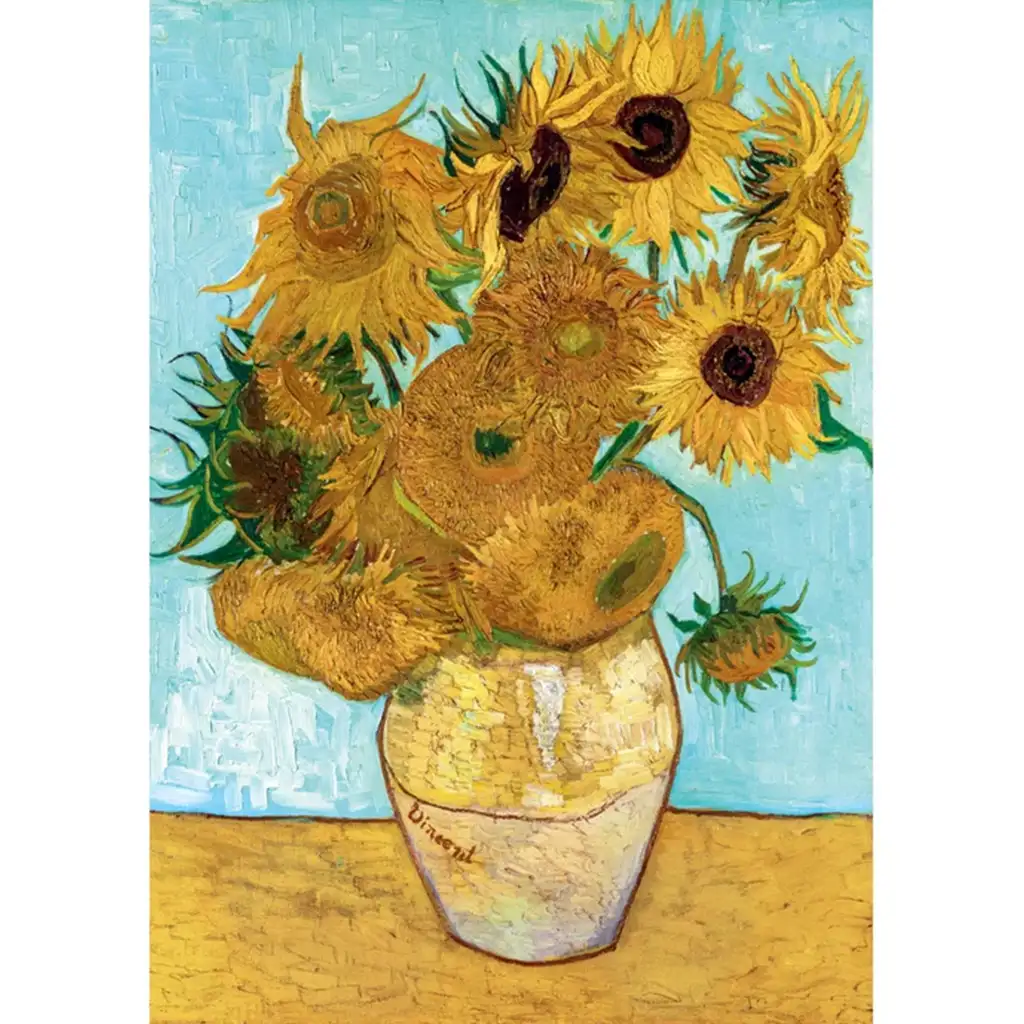 Museum Collection: Van Gogh - Napraforgók 1000db-os puzzle - Clementoni kép 2