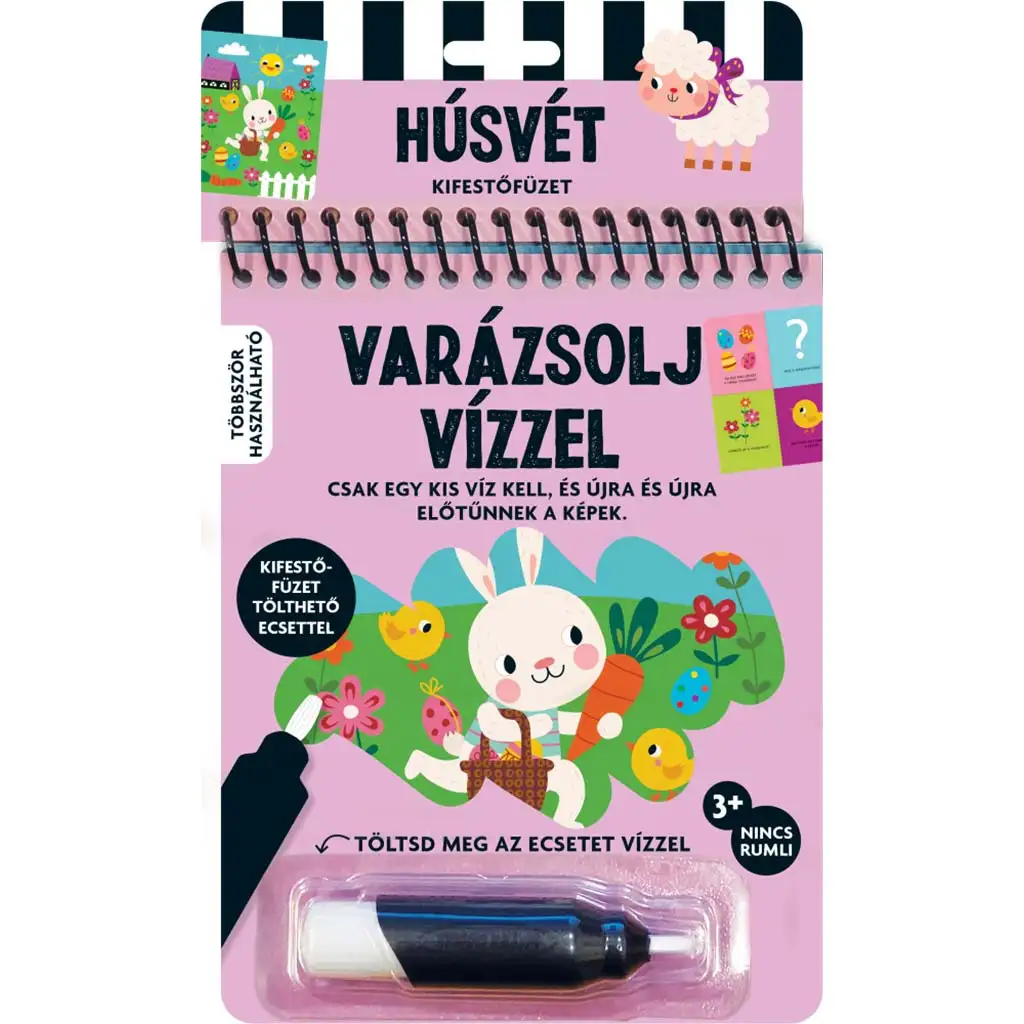 Varázsolj vízzel - Húsvét kifestőfüzet kép 1