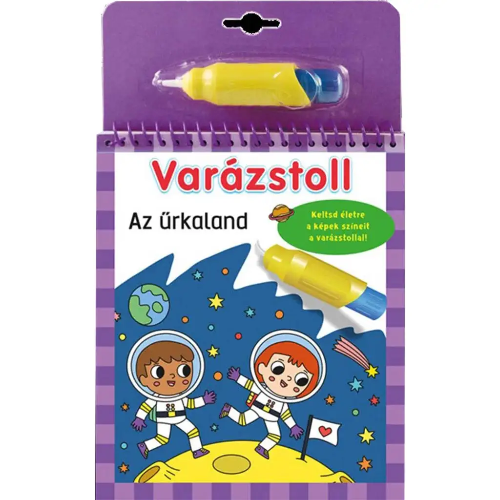Varázstoll: Az űrkaland kifestő füzet kép 1