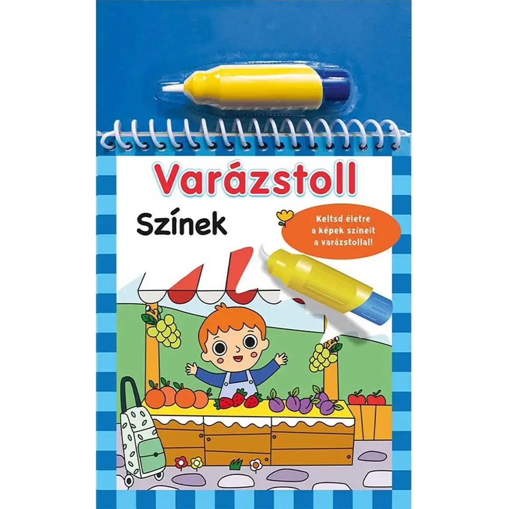 Varázstoll: Színek kifestő füzet kép 1