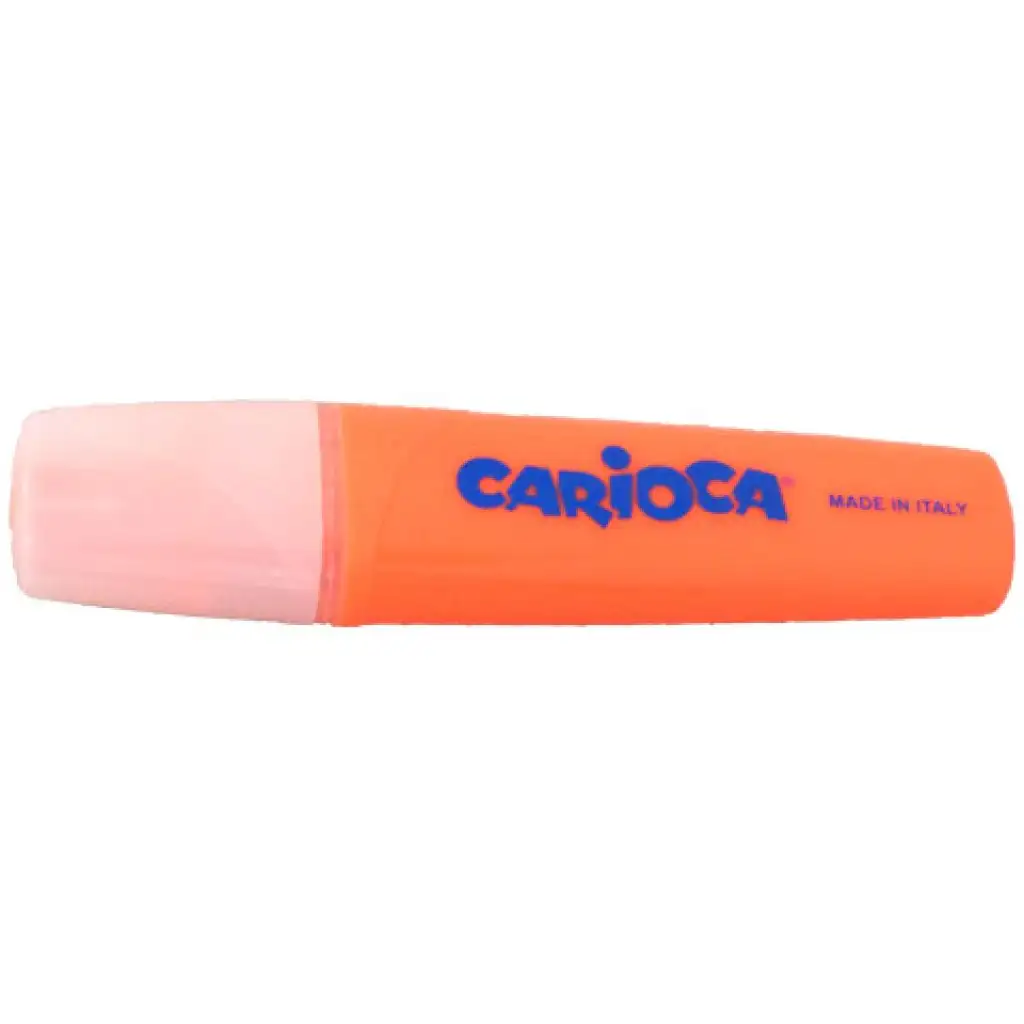 Narancssárga szövegkiemelő filctoll 5mm-es heggyel 1 db - Carioca kép 1