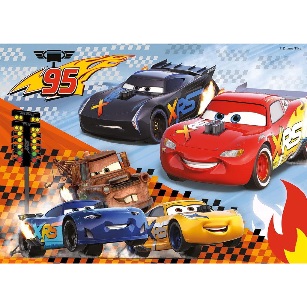 Verdák 2 az 1-ben 2x24db-os maxi puzzle és színező - Lisciani kép 2
