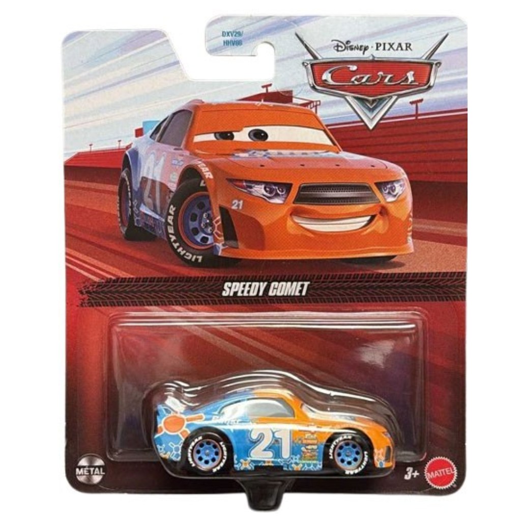 Verdák Speedy Comet karakter kisautó 1/55 – Mattel kép 1