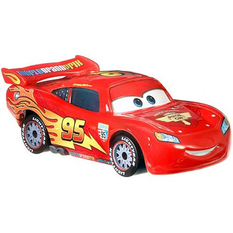 Verdák: Villám McQueen kisautó versenygumikkal 1/55 - Mattel kép 2