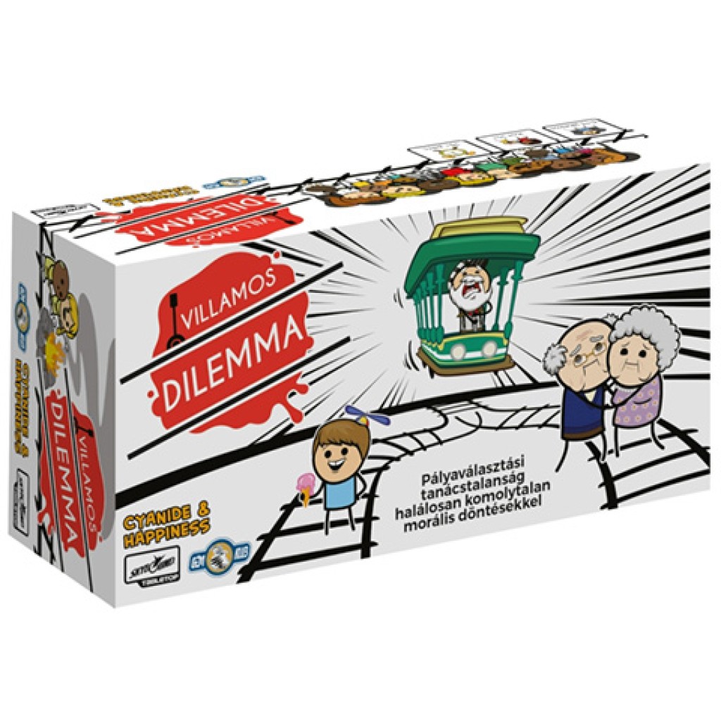 Villamosdilemma társasjáték kép 1