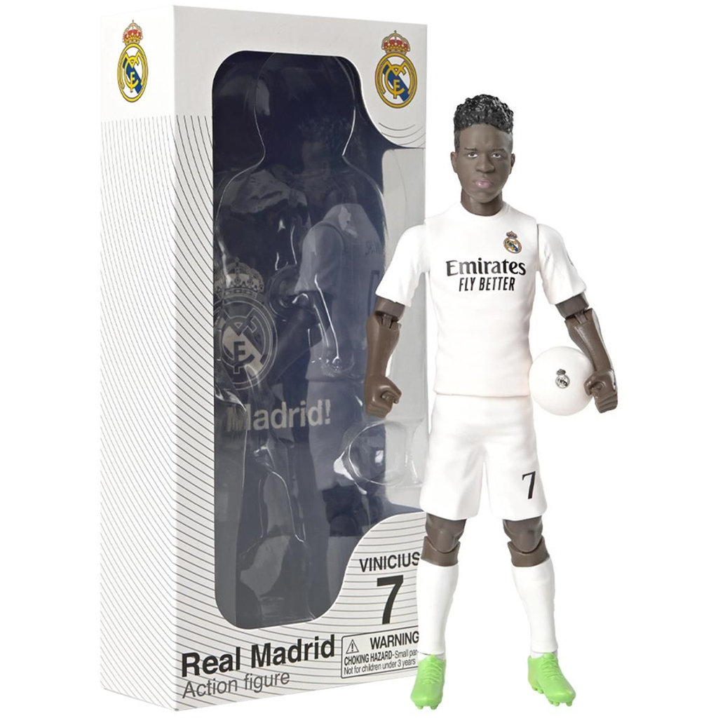 Focista akciófigura, 20 cm - Real Madrid, Vinicius 7-es mezben kép 1