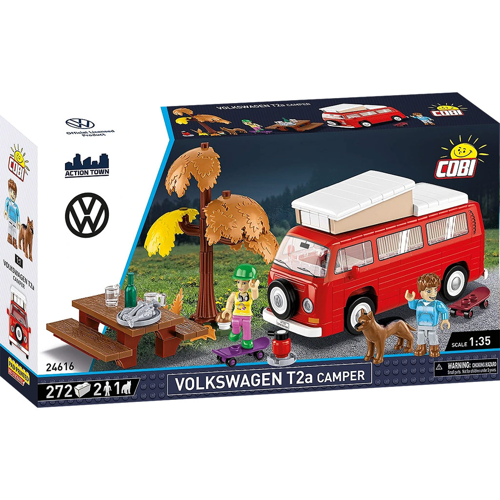 COBI: Volkswagen T2a Camper építőjáték (24616) kép 1