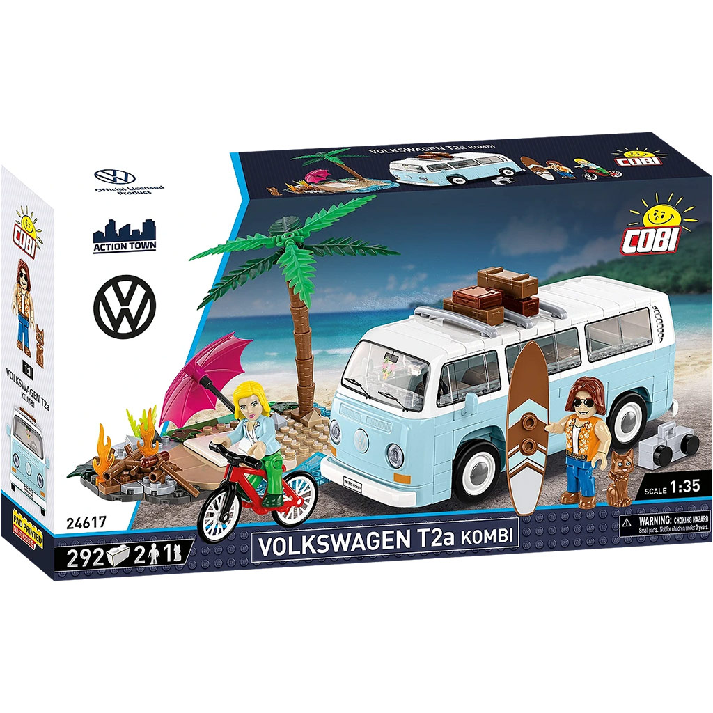 COBI: Volkswagen T2a Kombi építőjáték (24617) kép 1