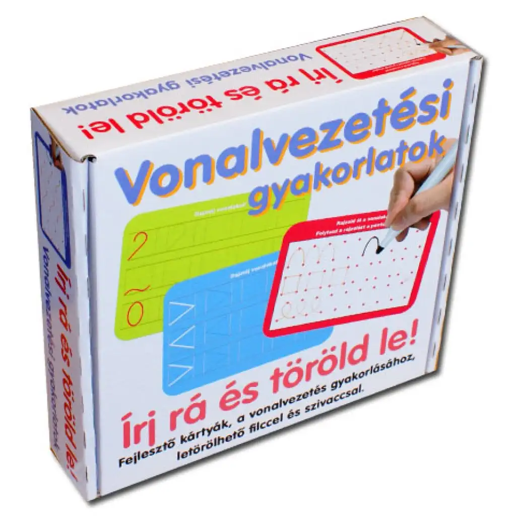 Vonalvezetési gyakorlatok fejlesztő játék kép 1