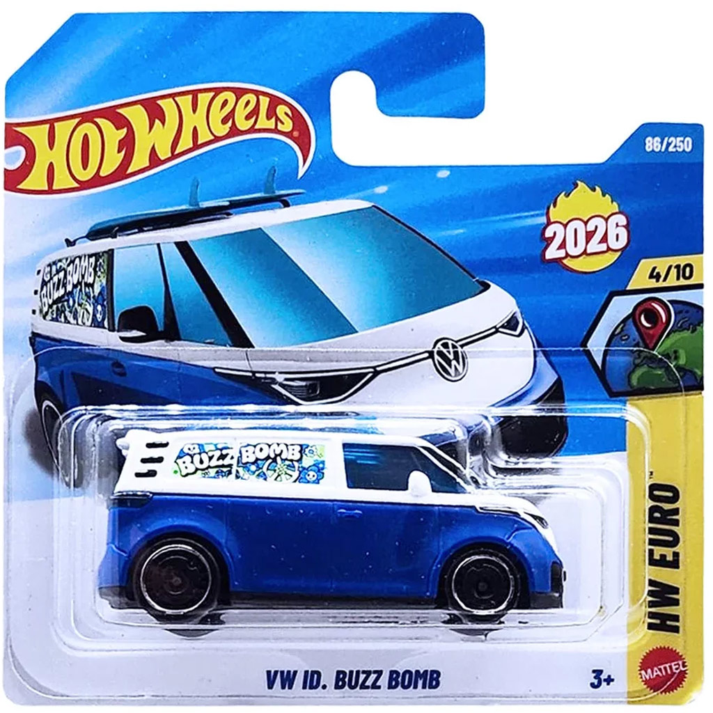 Hot Wheels: VW ID. Buzz Bomb kisautó 1/64 - Mattel kép 1